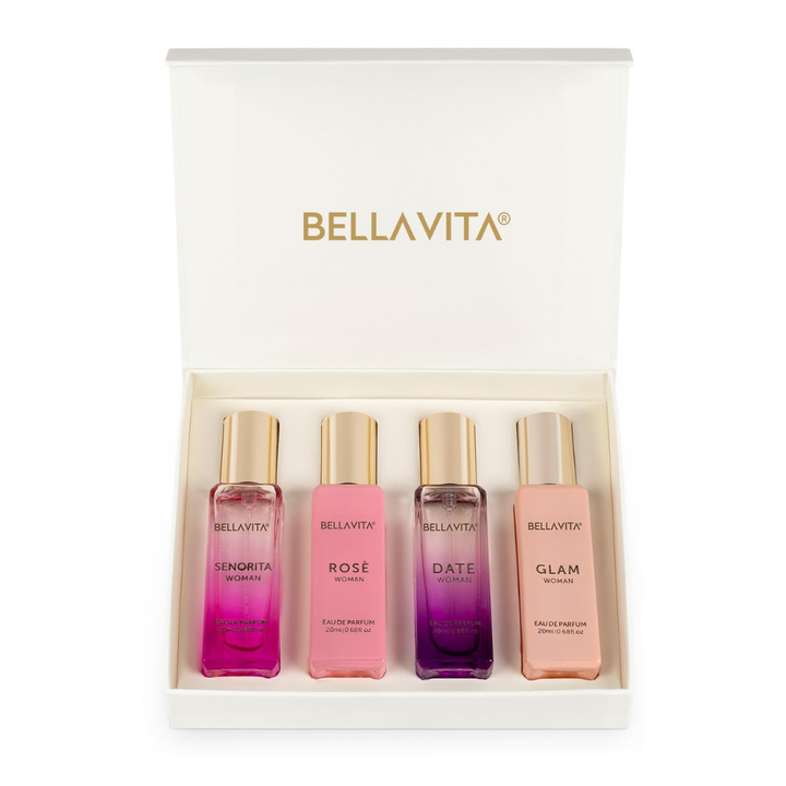 Bella Vita Luxury Perfume Set for Women - 4x20ml