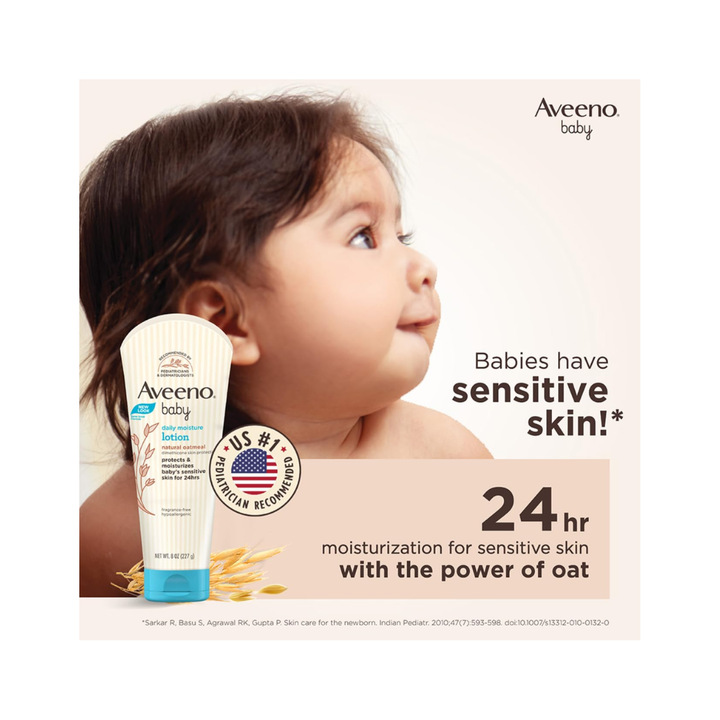 Aveeno Baby Daily Moisturizing Lotion - 227gm