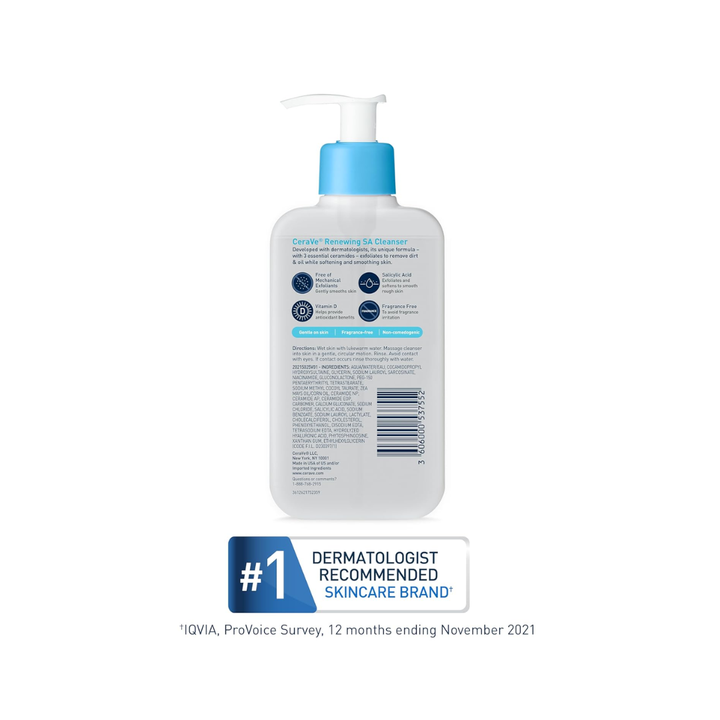CeraVe SA Smoothing Cleanser  -  236ml