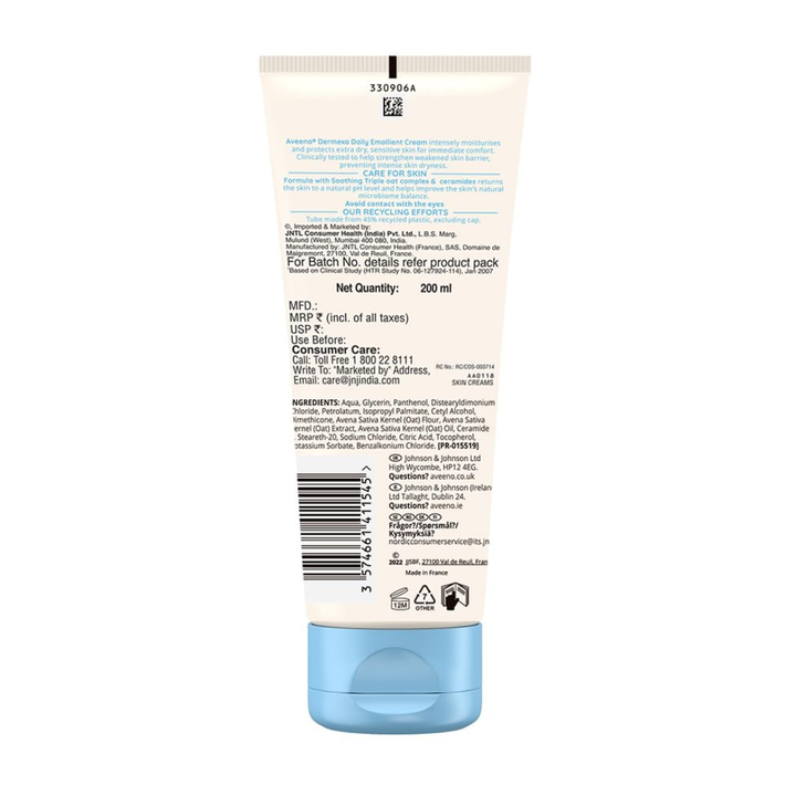 Aveeno Dermexa Emollient Cream – 200ml