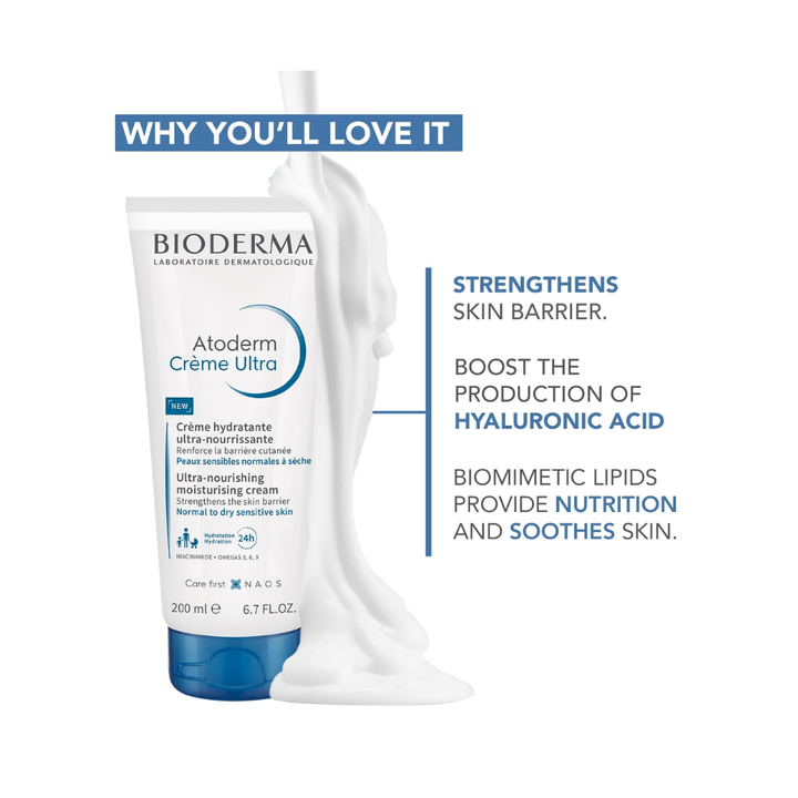 Bioderma Atoderm Creme Ultra Nourishing Cream - 200ml
