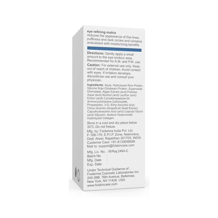 FCL Eye Refining Matrix Under Eye Gel - 15gm