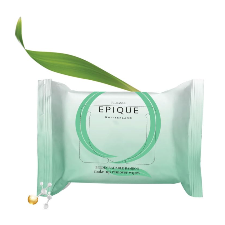 Epique Oil Free Cleansing & Make Up Remover Wipes - 50ml