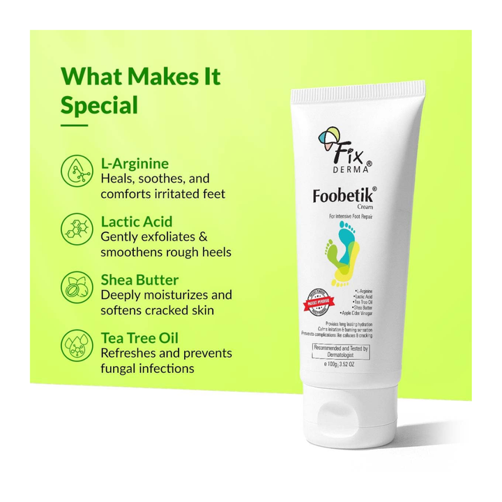 Fixderm Foobetik Cream - 100gm