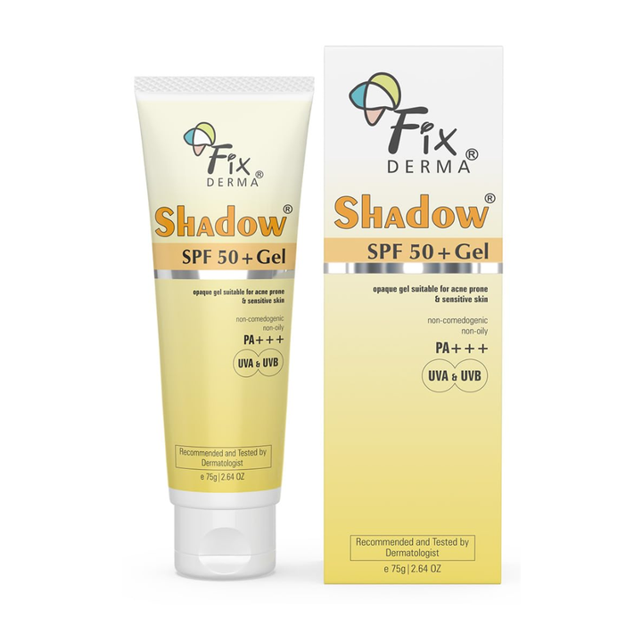 Fixderma Shadow Sunscreen SPF 50+ PA+++ Gel - 75gm