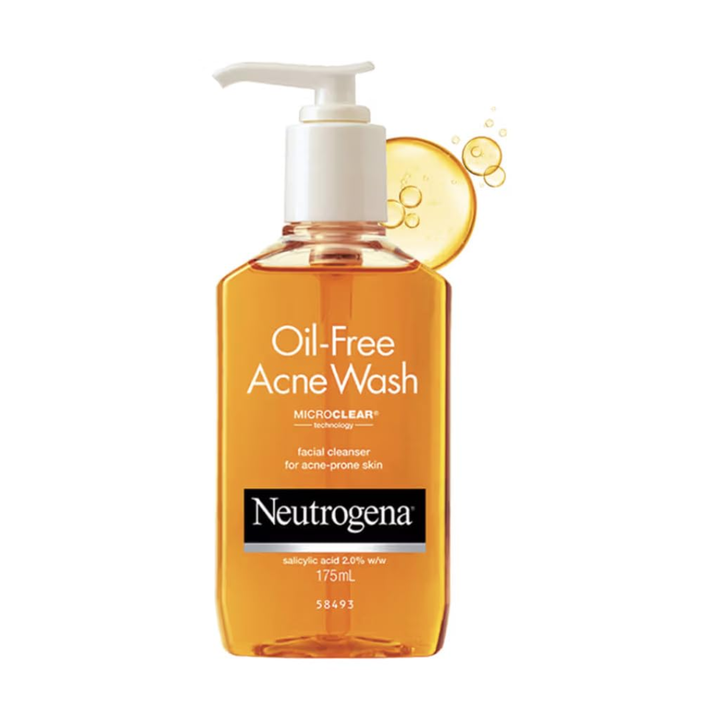 Neutrogena Oil-Free Acne Wash Facial Cleanser - 175ml