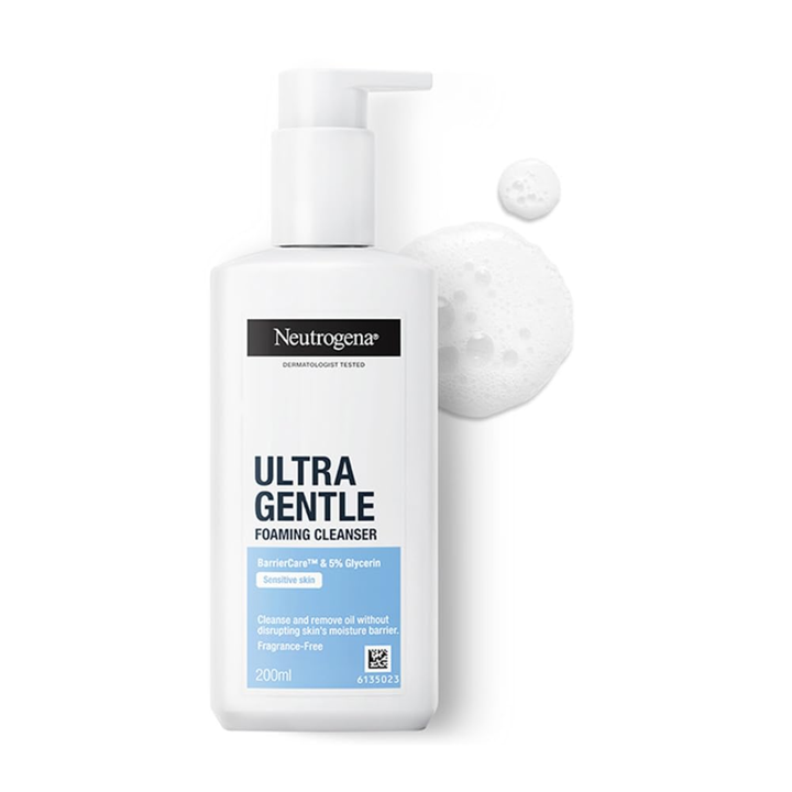 Neutrogena Ultra Gentle Foaming Cleanser - 200ml