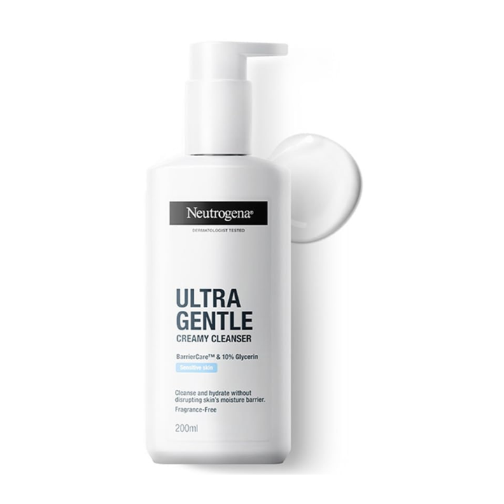 Neutrogena Ultra Gentle Creamy Cleanser - 200ml