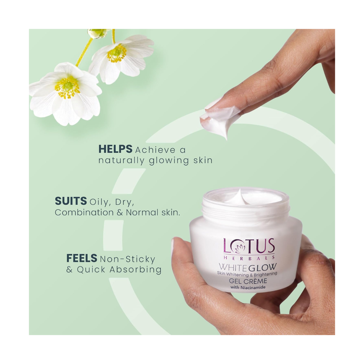 Lotus Whiteglow Gel Crème SPF 25 - 60gm