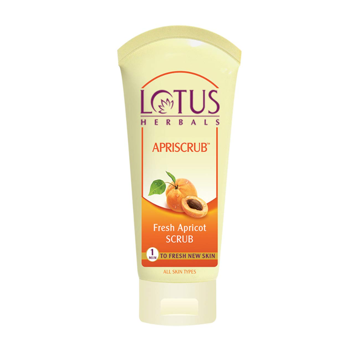 Lotus Herbals Apriscrub Fresh Apricot Scrub - 100gm