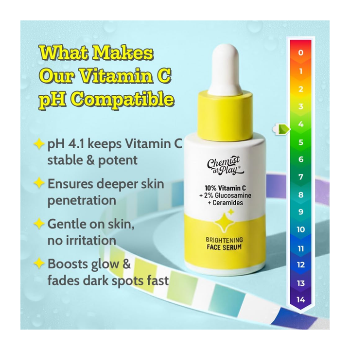 Chemist At Play Brightening Face Serum - 30ml