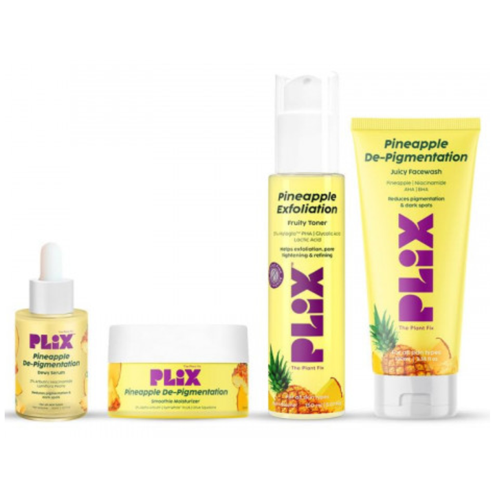 Plix Pineapple Depigmentation Combo (Pack Of 4)