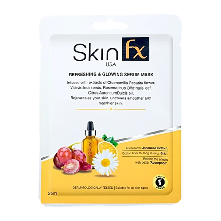 SkinFx Refreshing & Glowing Sheet Mask - 25 ml