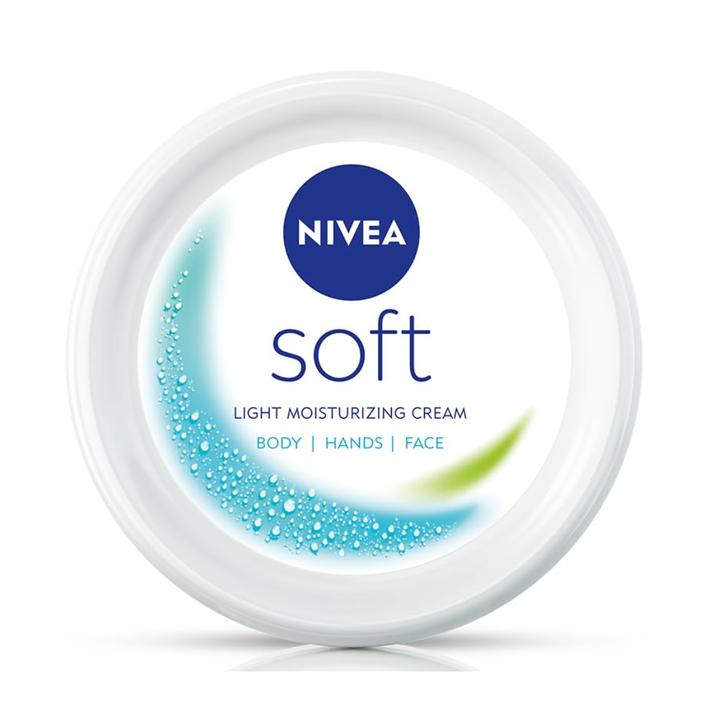 NIVEA Soft Light Moisturizer For Face, Hand & Body - 100ml