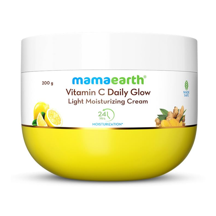 Mamaearth Vitamin C Daily Glow Light Moisturizing Cream - 200gm