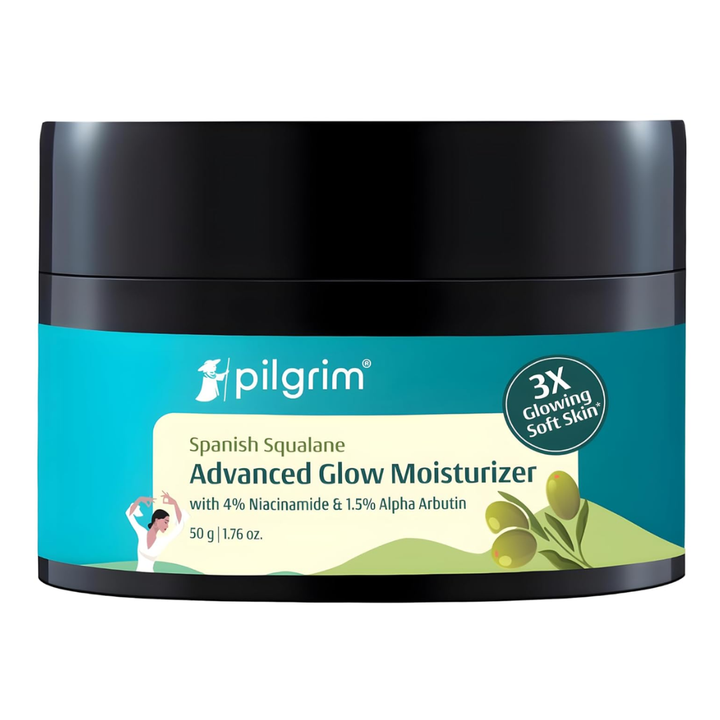 Pilgrim Squalane Glow Moisturizer - 50gm