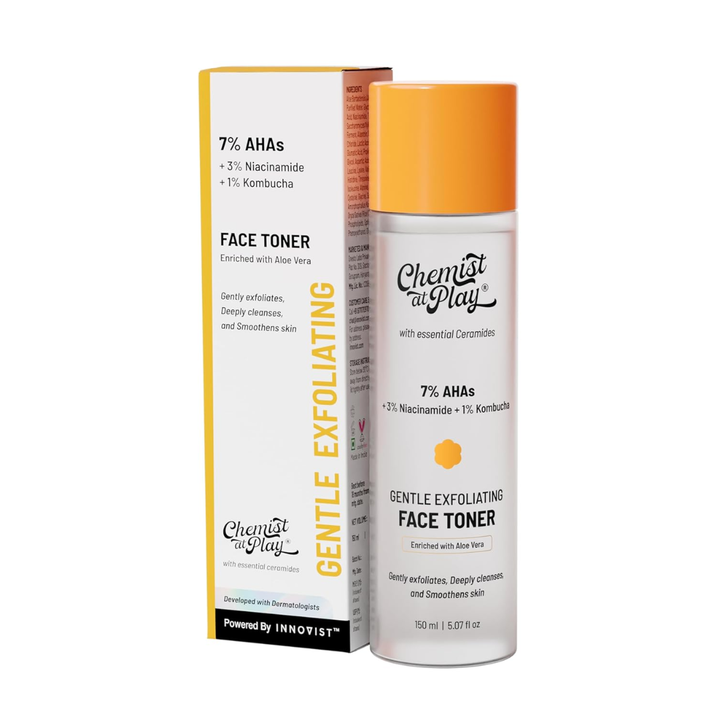 Chemist At Play Gentle Exfoliating & Skin Hydration Face Toner - 150ml