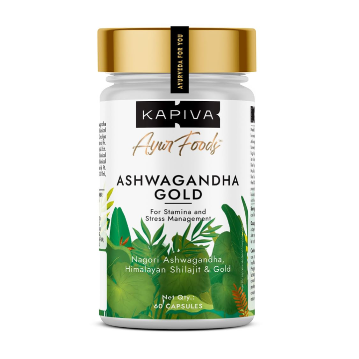 Kapiva Ashwagandha Gold - 60Caps