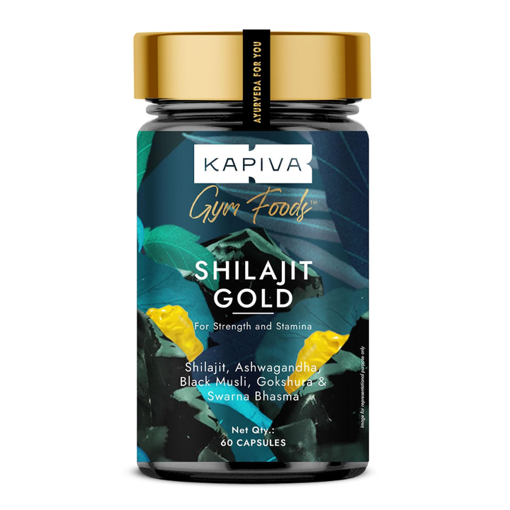 Kapiva Shilajit Gold Caps - 60Capsules