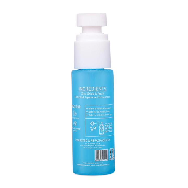 Hi Life VIRO CARE 100% Alcohol-Free Water-Based Hand Sanitizer - 60ml