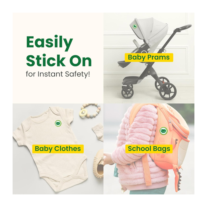 Mother Sparsh 100% All Natural Mosquito Repellent Patches for Babies - 24Patches