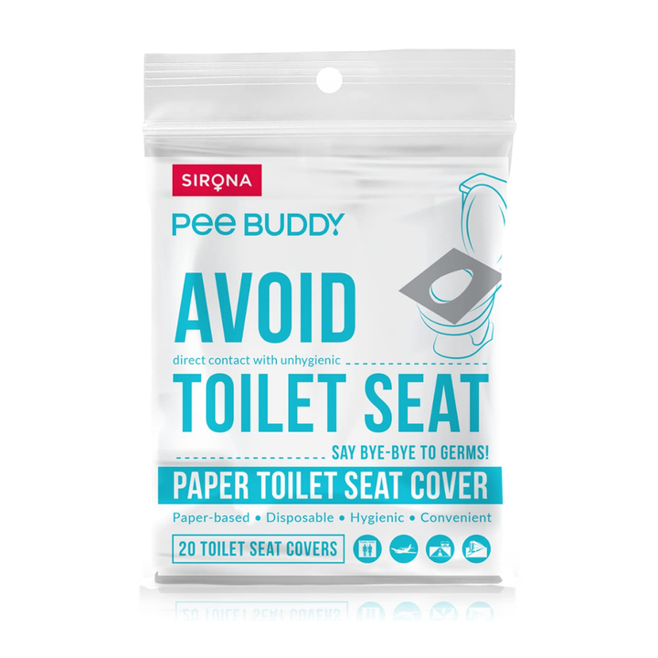 Pee Buddy Disposable Toilet Seat Covers - 20 Sheets