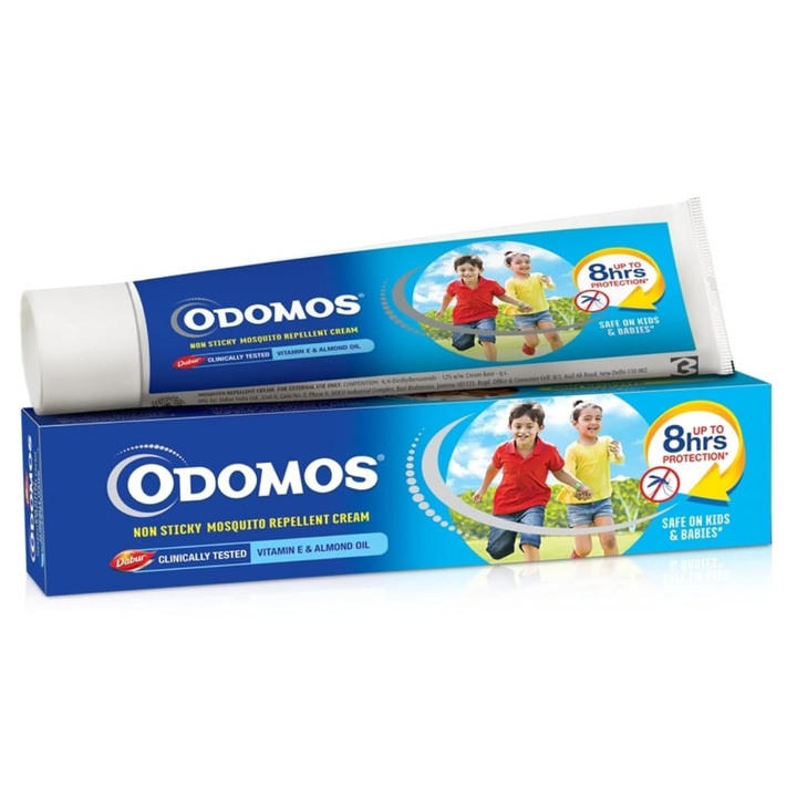 Odomos Non-Sticky Mosquito Repellent Cream - 100gm