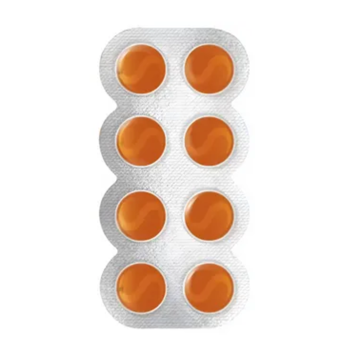 Strepsils Ginger & Lemon Lozenges for Sore Throat, 8 Count
