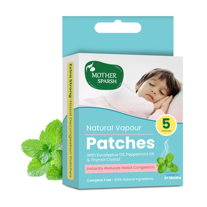 Mother Sparsh Natural Vapour Patches For Kids -  5 Patches