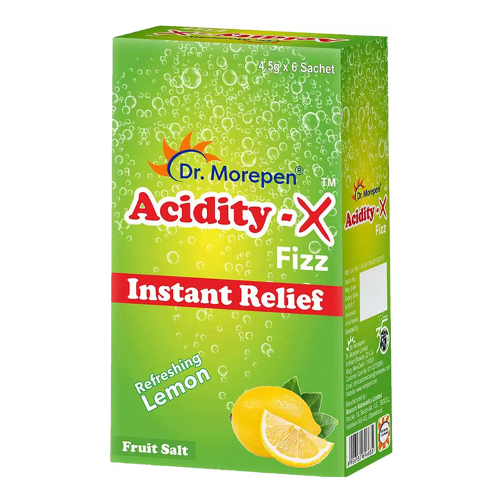 Dr. Morepen Acidity X Fizz | 4.5 Gm | Pack Of 6
