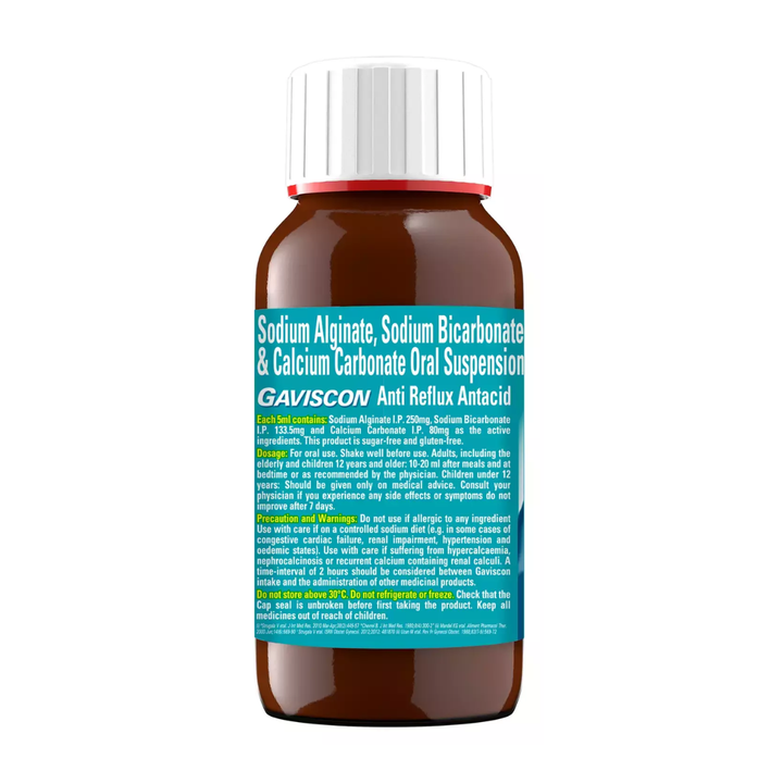 Gaviscon Heartburn & Indigestion Relief Suspension - 150ml