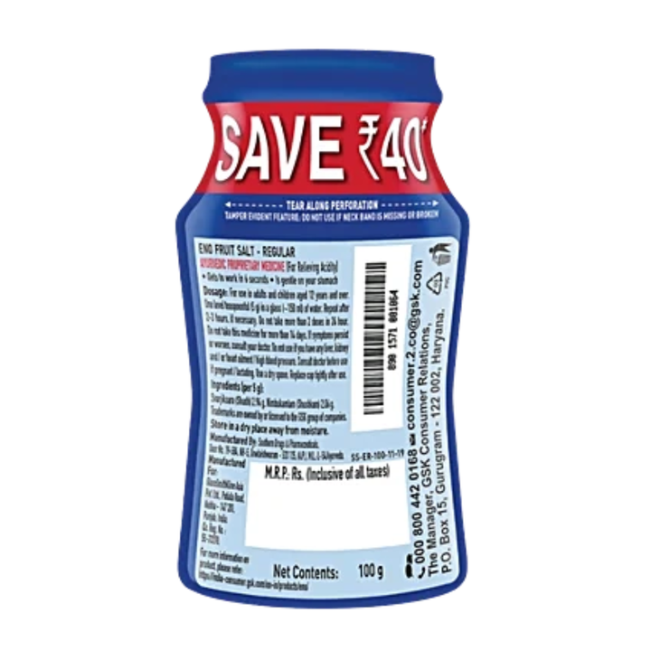 Eno Regular Bottle - 100g