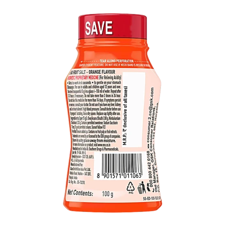 Eno Orange Bottle - 100g
