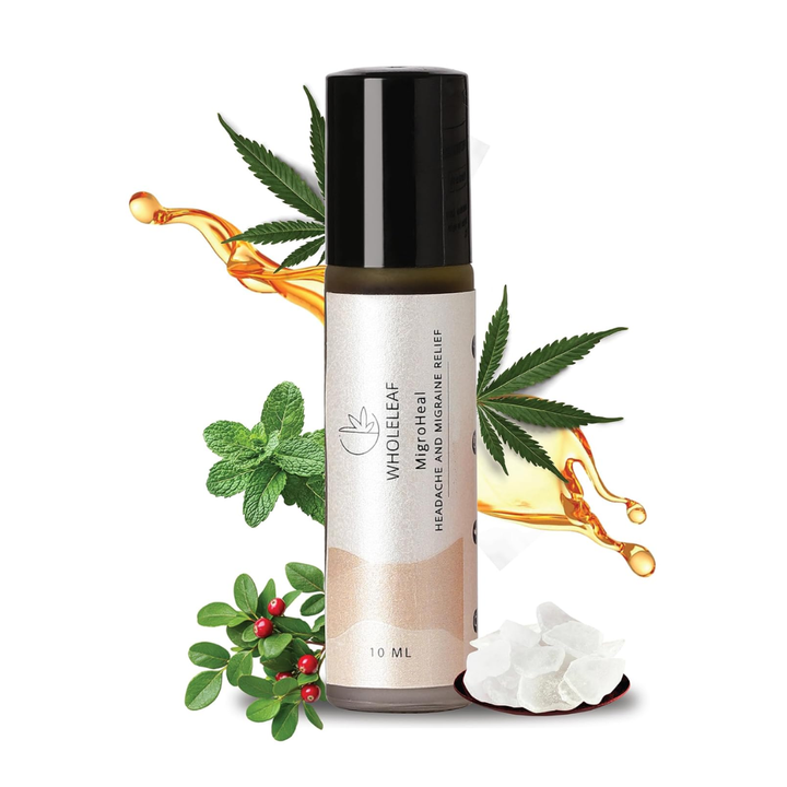 Wholeleaf Headache and Migraine Relief Roll On  - 10ml