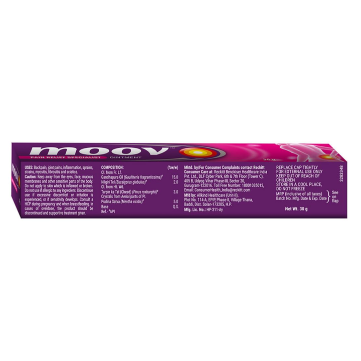 Moov Fast Pain Relief Gel Ointment - 30g