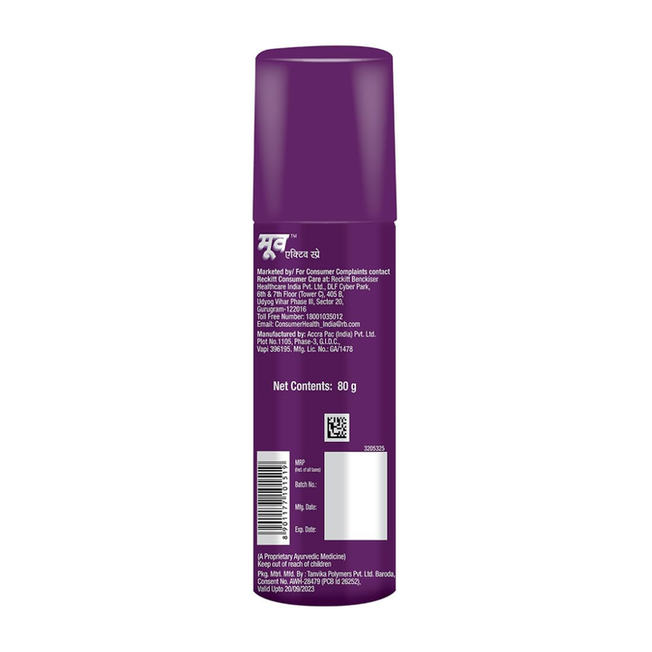 Moov Fast Pain Relief Spray  Active - 80gm