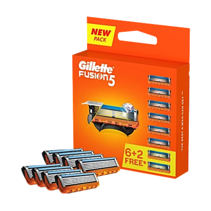 Gillette Fusion ( Pack of 8 Cartridges )