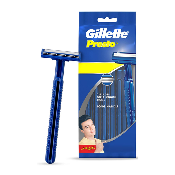 Gillette Presto Shaving Razor (Pack of 5)