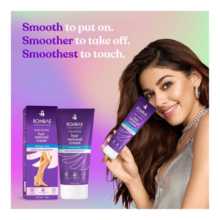 Bombay Shaving Company Shea Butter Hair Removal Cream - 30gm
