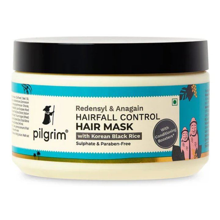 Pilgrim Redensyl & Anagain Hairfall Control Hair Mask - 200gm