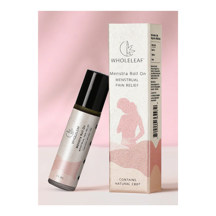Wholeleaf Menstrual Pain Relief Roll On - 10ml