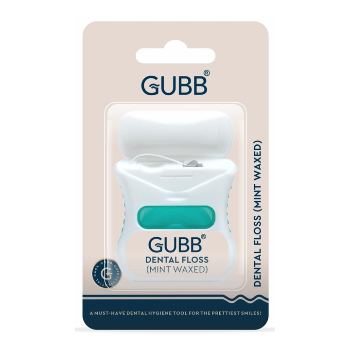 GUBB Dental Floss Thread Mint Waxed - 50M