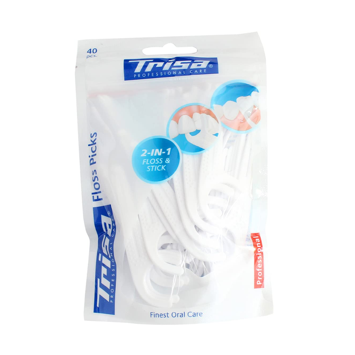 Trisa  2 in 1 Floss & Stick (679429) 40pcs