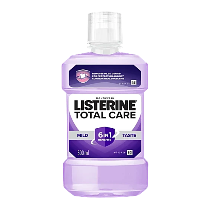 Listerine Total Care Mouthwash - Mild Taste 500ml
