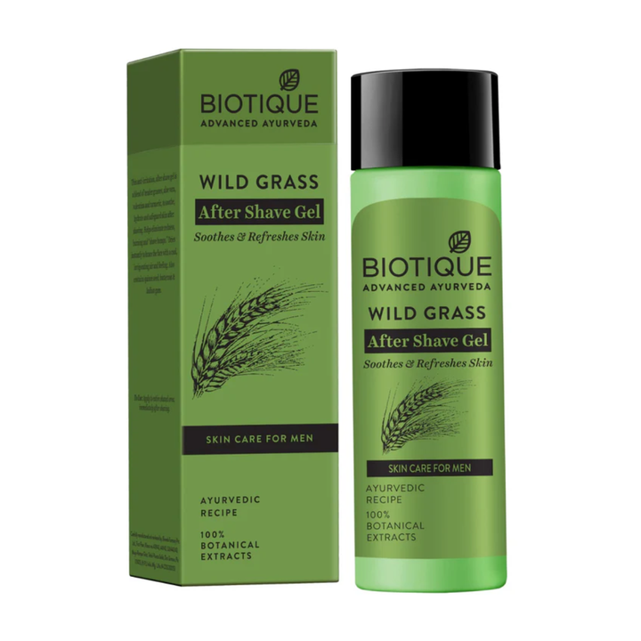 Biotique Bio Wild Grass After Shave Gel - 120ml