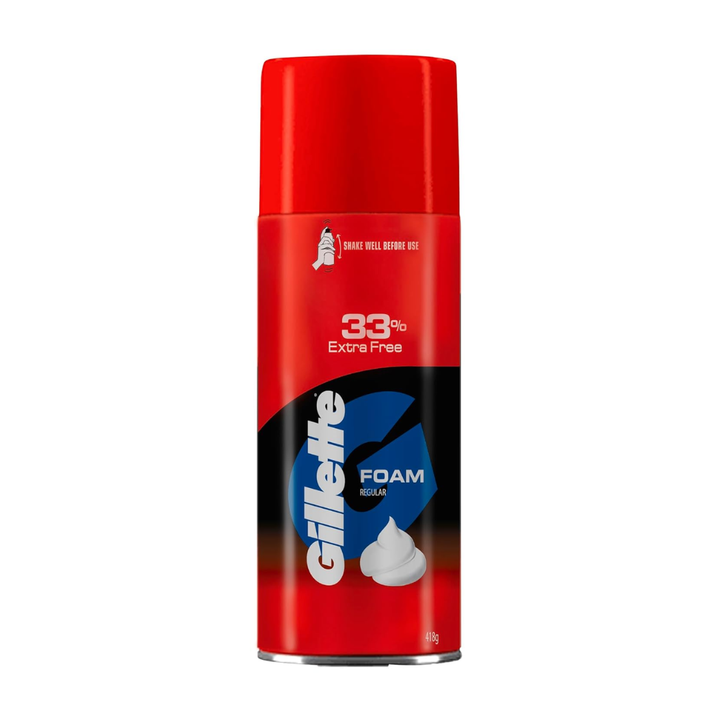 Gillette Classic Regular Pre Shave Foam, 418g