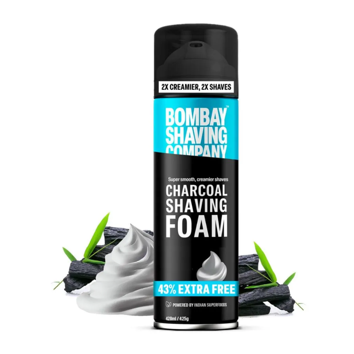 Bombay Shaving Company Charcoal Shaving Foam - 425gm