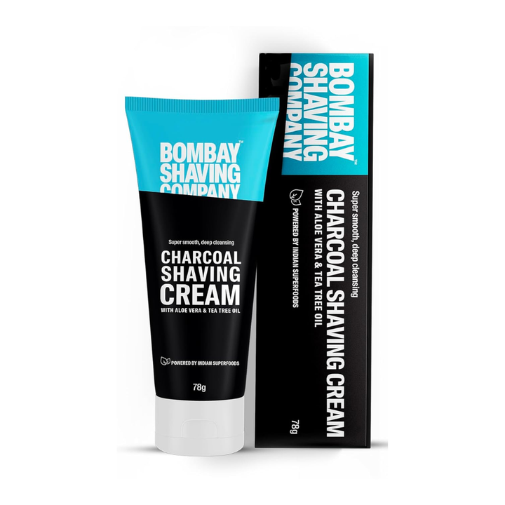 Bombay Shaving Company Charcoal Shaving Cream - 78gm