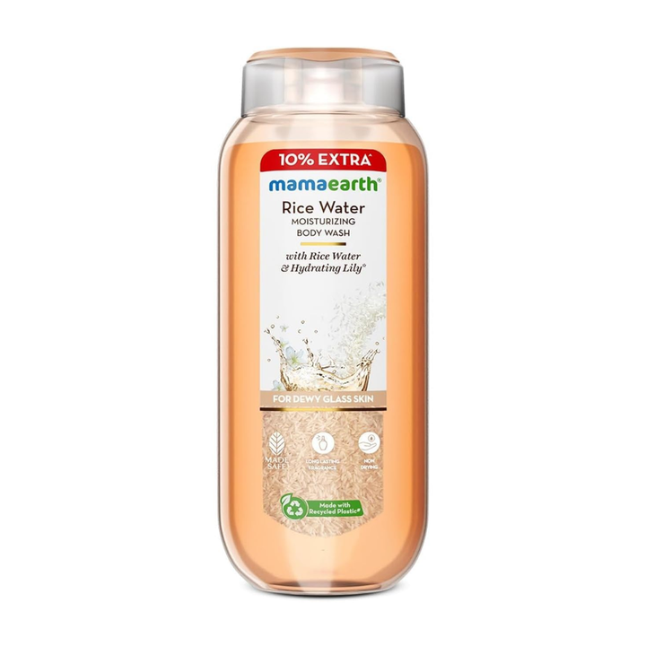 Mamaearth Rice Water Moisturizing Body Wash - 275ml