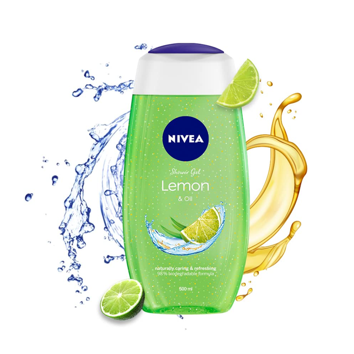 Nivea Lemon & Oil Shower Gel - 500ml